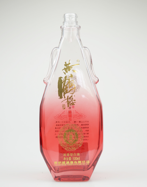 烤花玻璃酒瓶 烤花玻璃酒瓶